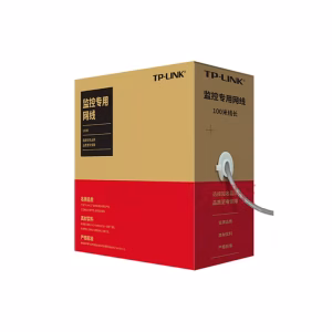 Cable UTP Cat5e TP-Link TL-ECSE-100B (100Mts, Cobre)
